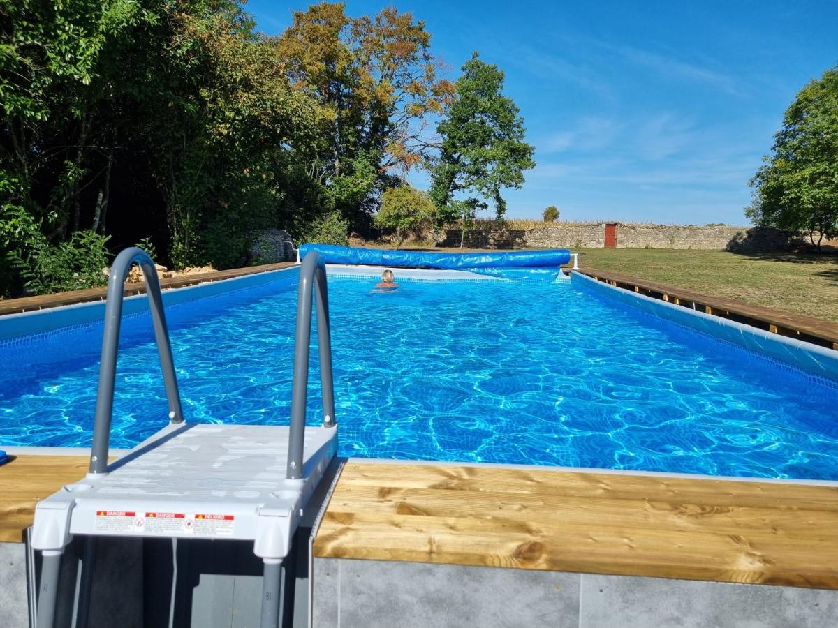 Le Verger Des Noyer Relaxing Getaway With Private Pool Mairé-l'Eveseault Extérieur photo